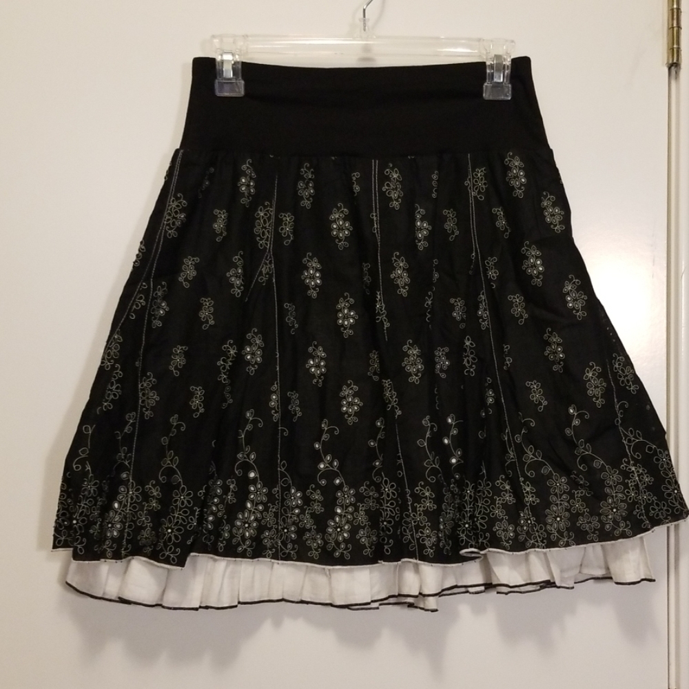 Black and White skirt